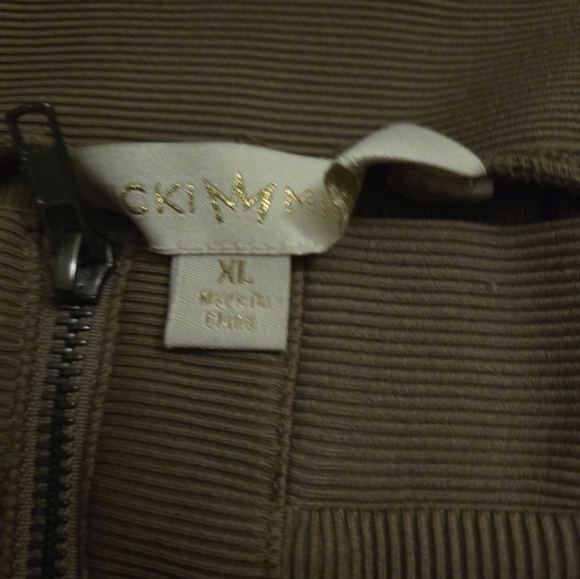 "NICKI MINAJ" FRONT ZIP PENCIL SKIRT SZ XL - Picture 10 of 10